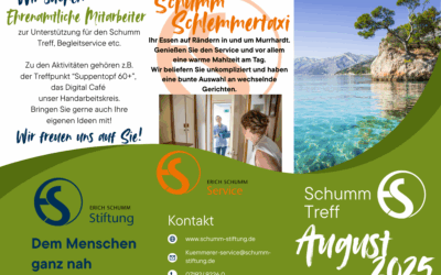 Schumm Treff Programm August 2025